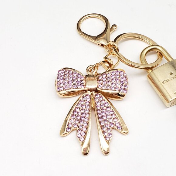 Authentic Louis Vuitton Lock & Key with unbranded Bagcharm, Keycharm, Keychain - Picture 5 of 8